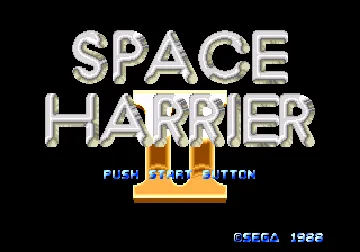 Space Harrier II (Japan) (Launch Cart) screen shot title